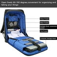 thumbnail image 3 of VGOAL Laptop Backpack 13.3 inch with TSA Lock and USB Charging Flight Approved Carry on Business Backpack Anti Theft Traveling Backpack Water Resistant College Rucksack Computer Bag for Men and Women, 3 of 5