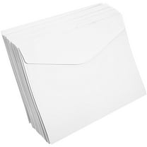 DRAFIDEEP Envelopes For Cards Kraft Paper Envelopes White 50Pcs 9x6.4in