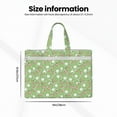 thumbnail image 3 of Kdxio Cute Frog2 File Tote Document Bag Business Briefcase Bag Document Organizer Tote Briefcase for Letter A4 Files Business Teacher Office Bag, 3 of 8