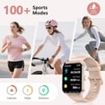 thumbnail image 6 of Blackview 2026 Smart Watch (Answer/Make Calls), Fitness Watch for Men and Women with Heart Rate/SpO2/Sleep Monitor/2 Straps, 100+ Sports Modes, IP68 Waterproof Activity Tracker for Android/iPhone, 6 of 6
