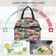 thumbnail image 4 of Balery Palm Leaves Flamingo Bolsa de Almuerzo Impresa, Caja de Almuerzo Reutilizable, Bolsa Térmica Aislada para Almuerzo, Bolsa Antiderrames, 4 of 7