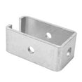 thumbnail image 1 of Intermediate Support Hanger Bracket, Silver Channel Trolley Track Hanger Support Rust Proof Lightweight  For Household Movable Door For Curtain, 1 of 8