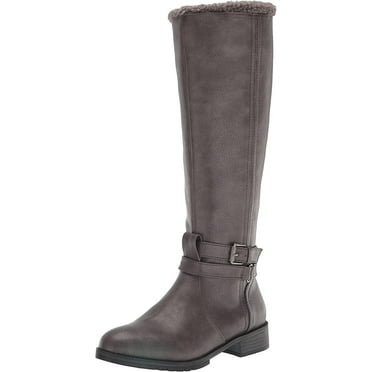 Naturalizer Womens Garrisoncozy Mid Calf Boot 9.5 Wide Grey
