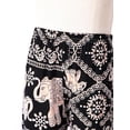 thumbnail image 4 of Zaldita Kids Bohemian Pants Girls Boy Harem Pants Elasticated Waist Hippy Boho Casual Yoga Sport Pants Chain Elephant 140, 4 of 7