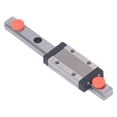 thumbnail image 3 of Linear Guide Rail Bearing Steel Linear Motion Guideway MGN9H 100mm with Carriage Block, 3 of 14