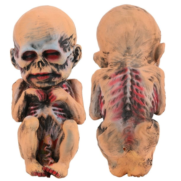 Poupée Hantée D'Halloween, La Vie Comme Des Accessoires Portables Halloween  Zombie Baby Latex Material For Haunted House 