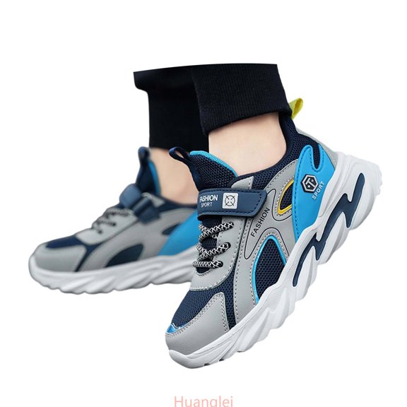 Huanglei Boys Athletic Shoes ,12 Little Kid ,Blue