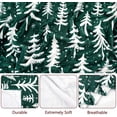 thumbnail image 4 of Christmas Tree Throw Blanket 50x60 Inch Merry Christmas Green Blankets Soft Lightweight Cozy Plush Blanket for Holiday Xmas Christmas Decor Gifts, 4 of 6