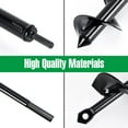 thumbnail image 7 of Auger Drill Bit for Planting 4 Pack, Garden Ground Earth Spiral 3/8" Hex Drive Drill, Easy Bulb Post Hole Digger Flowers, Metal Bedding Digging Plant Rapid Planter Tool, 7 of 7