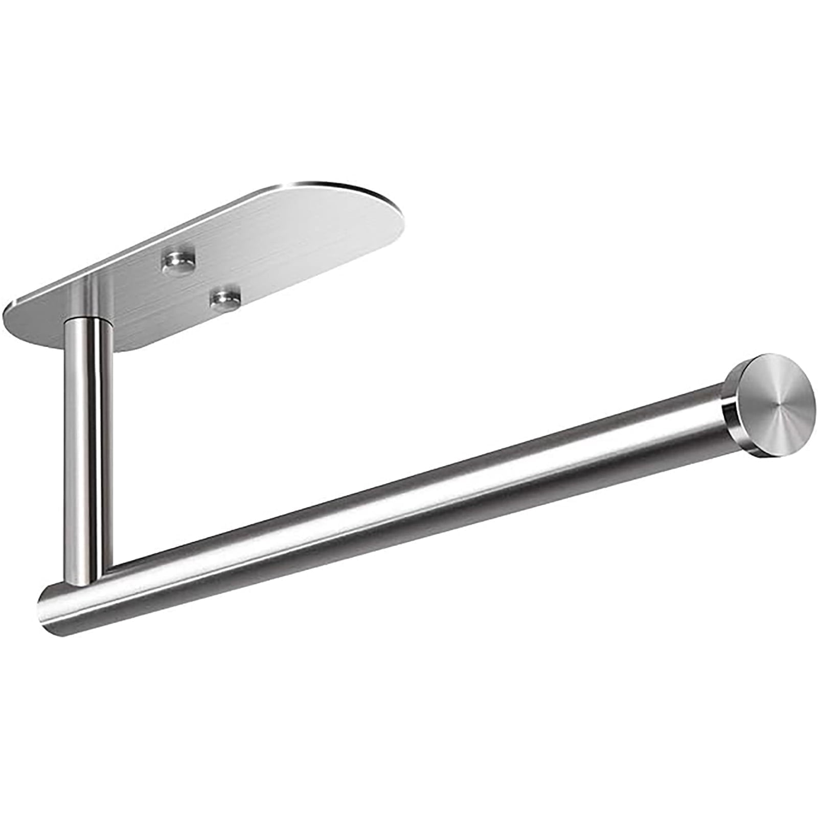 Suction Cup Paper Towel Holder – No Drilling Stainless Steel Toilet Paper Holder With Shelf For Bathroom, Kitchen, Dining Hall