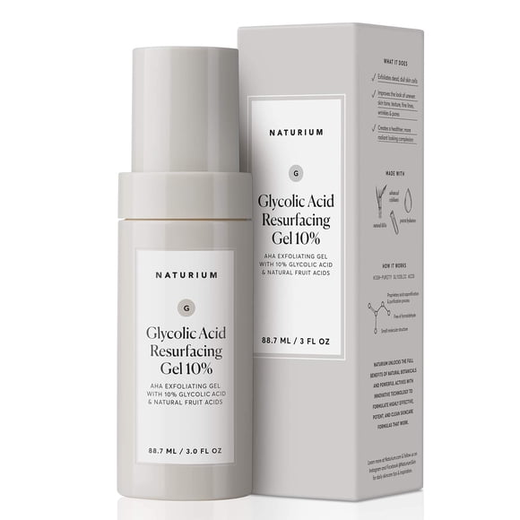Gel exfoliante Naturium Gel rejuvenecedor con ácido glicólico 10% 90 ml