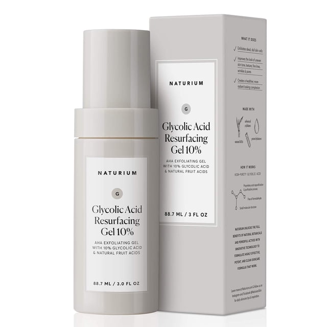 Gel exfoliante Naturium Gel rejuvenecedor con ácido glicólico 10% 90 ml