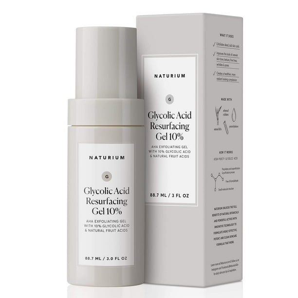Gel exfoliante Naturium Gel rejuvenecedor con ácido glicólico 10% 90 ml