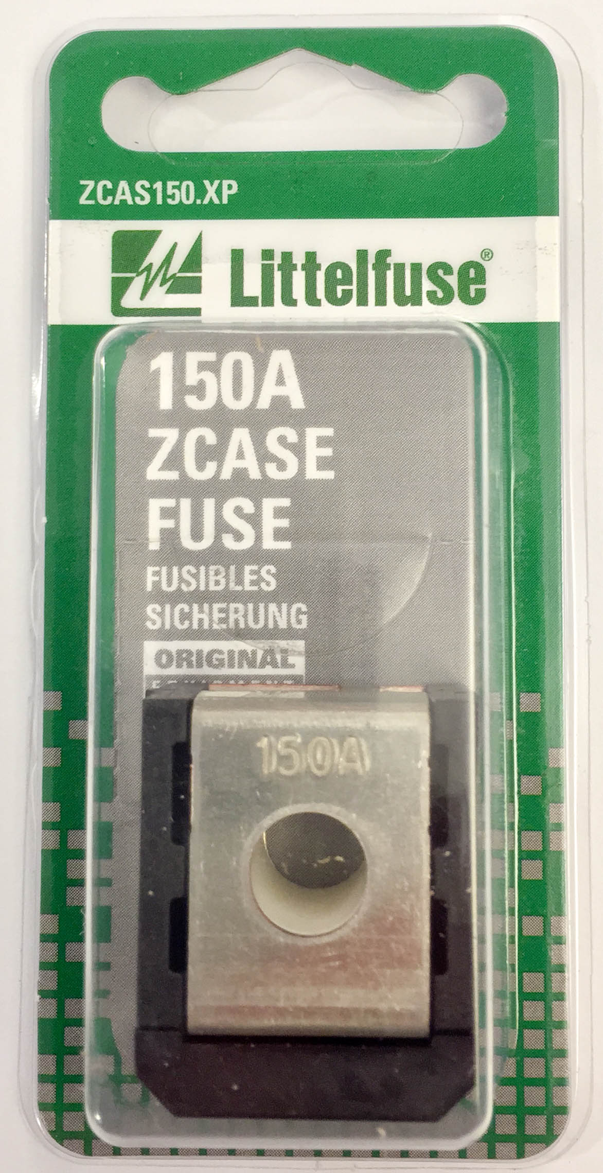 Littelfuse L24-ZCAS150XP 32V & 150A Bolt-Down Fuse, Black