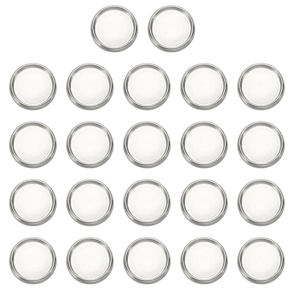 Plastic Book Binding Discs, 22Pcs 19mm Round Discbound Expansion Discs Binder Ring for DIY Notebooks Planner Accessories, Silver