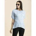 thumbnail image 4 of Moomaya Womens Printed Summer Tunic Top, Round Neck, Elbow, Loose-Fit Casual Top, 4 of 9