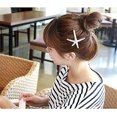 thumbnail image 5 of 2 piezas Metal estrella de mar horquilla pinzas para el cabello accesorios para el cabello, 5 of 5