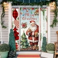thumbnail image 5 of Christmas Santa Claus Door Cover – 83x35in Extra-Large Polyester Holiday Banner for Front Door, Wall or Indoor Outdoor Party Decoration, 5 of 5