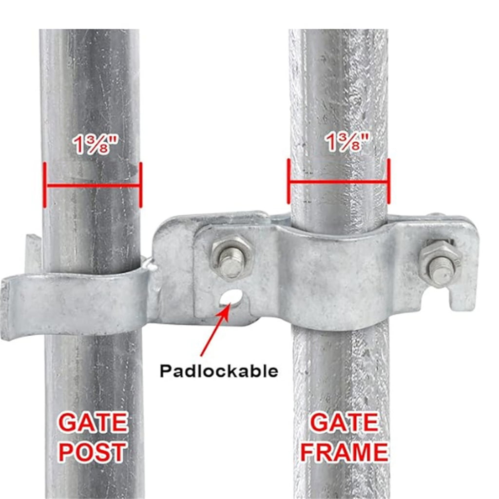 Tibvox Corrosion Resistant Gate Latches Hardware for Security and Fence Protecting