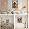 thumbnail image 2 of 5D DIY Diamond Painting Set "Dog, Golden Retriever" Round Diamond Art Crafts for Adults, Suitable for Wall Decoration, Bedroom and Home Decoration, 2 of 5