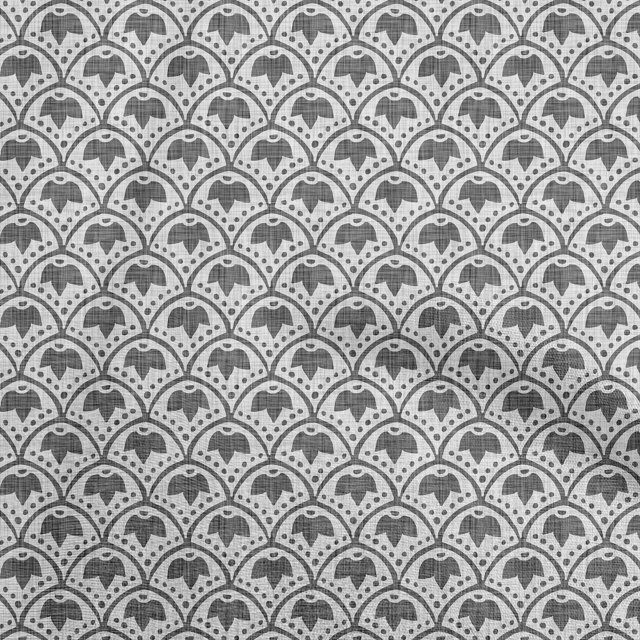 oneOone Silk Tabby Light Gray Fabric Block Sewing Material Print Fabric By The Yard 42 Inch Wide-86