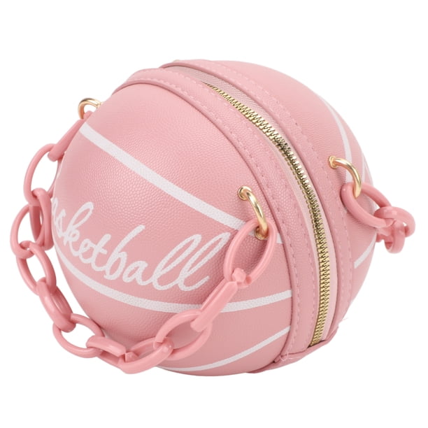 Forma De Baloncesto Bolso De Hombro De Cuero PU Lindo Bolso De Moda De Moda Para Mujeres Forma De Baloncesto
