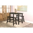 thumbnail image 2 of Pemberley Row Mahogany Black Bench Rectangular 33" Unassembled, 2 of 5