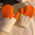 thumbnail image 4 of Silly Goose Gloves, Duck Goose Winter Gloves, Funny Novelty Animal Glove with Thermal Soft Lining, Knitted Funny Design, 4 of 9