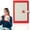 Red, variant on Closed Practical PU Leather Bound Notebook Portable Writing Journal Handy Book for Personal Daily Casual Daily Memory Record Keeping Work