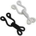 thumbnail image 1 of 40 juegos de ganchos de costura grandes y bucles para manualidades de libros de joyería, etc., 38 mm (1-1/2") 20 piezas negras + 20 piezas blancas TUNC Sencillez, 1 of 5