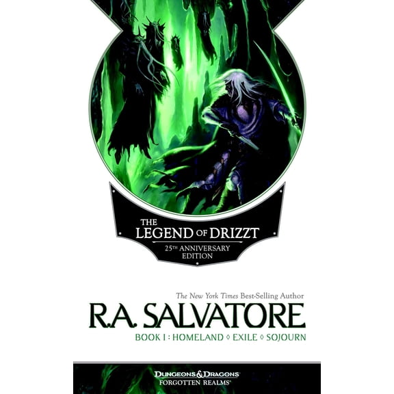 Pre-Owned The Legend of Drizzt: The Legend of Drizzt 25th Anniversary Edition, Book I (Series #1) (Paperback)