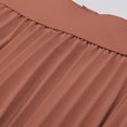 thumbnail image 2 of KK Women's Stylish Fashion High Waist Pleated Swing A-Line Skirt 30", 2 of 10