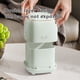 thumbnail image 4 of Mini bote de basura con tapa | Pequeño bote de basura de plástico para escritorio, encimera y baño | Contenedor extraíble antiolores para oficina, cocina, dormitorio o mesa de centro, 4 of 6