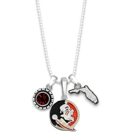 Florida State Seminoles Seminole Pendant - Florida State Seminoles Women's Home Sweet School Necklace - No Size
