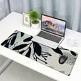 thumbnail image 6 of nygtbtfer Mouse Pad with Abstract Art Design, Square Waterproof Non-Slip Rubber Base Mouse Mat for Office Laptop, Modern Boho Leaves 31.5x11.8 in, 6 of 6