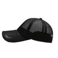 thumbnail image 7 of HNMKIU Breathable Mesh Baseball Cap for Outdoor Sports and Running Adjustable Lightweight Design for All Seasons Black,A, 7 of 7