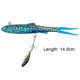 thumbnail image 3 of 145 cm 28g cebo suave Artificial anzuelos triples Crankbait cebos de lentejuelas accesorios Sywqhk Para Estrenar, 3 of 8