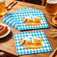 thumbnail image 5 of Oktoberfest Luncheon Napkins 20 Pack Bavarian Print Tissue for BBQ Dinner Cleanup, Absorbent Soft Paper, Practical Party Gift, 5 of 6