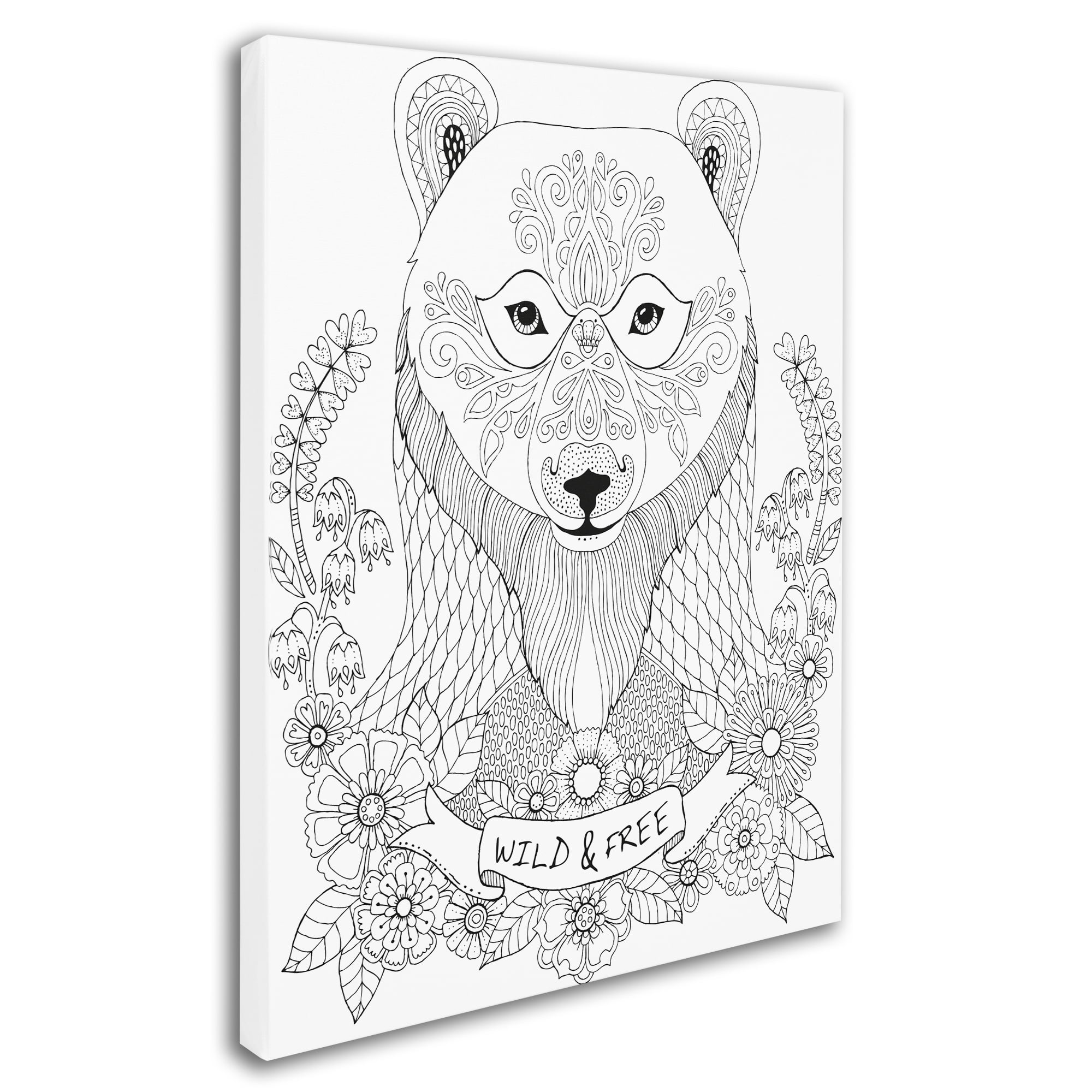 Trademark Fine Art "Animals 4" Canvas Art by Hello Angel
