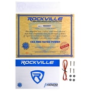 Rockville RXM-T1 1500 Watt Peak Marine/Boat 2 Channel Amplifier Stereo Amp