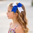 thumbnail image 2 of Zanarzt Girls Hair Bows 4th of July Childrens Hair Tie Hair Tie USA 250th Anniversary Hair Ribbon Navy,3-12 Years, 2 of 6