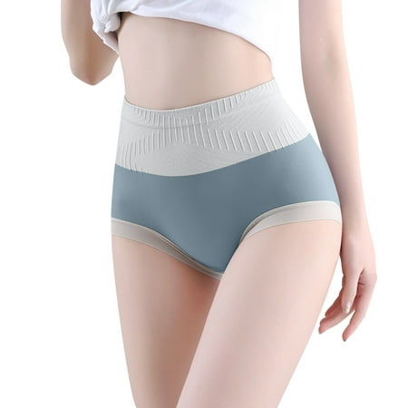 

KaLI_store Plus Size Lingerie Seamless Thongs for Women No Show Thong Underwear Women Comfortable D XL