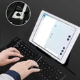 thumbnail image 5 of Christmas Gifts Liweisiy Two-Fold Wireless Bluetooth Keyboard For Mobile Phones And Tablets D5279 Black One Size, 5 of 9