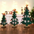 thumbnail image 3 of Árbol de Navidad Cateissary Decoración de escritorio Rojo Medio, 3 of 6