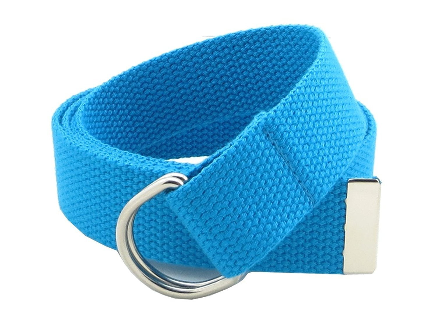 Canvas Web Belt D-Ring Buckle 1.25