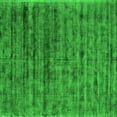 thumbnail image 1 of Ahgly Company Indoor Square Abstract Green Contemporary Area Rugs, 7' Square, 1 of 1