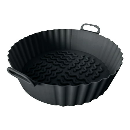 

Reusable Silicone Air Fryer Liners 8 Inches (Round) - Non Stick Easy Clean Air Fryer Liners Reusable Mats Air Fryer Accessories for Microwave Oven