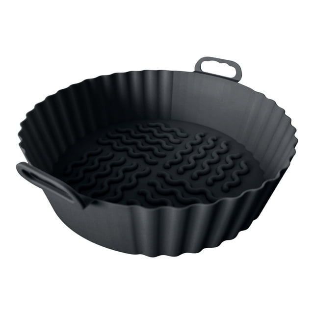 Reusable Fryer Silicone Baking Pan Fryer Silicone Pad Fryer Lined 7.5 Inch