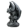 thumbnail image 3 of Ebros Gift Large Cathedral Guardian Crouching Winged Gargoyle Statue 12.5"H, 3 of 5