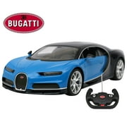 Licensed RC Car 1:14 Scale Bugatti Chiron |  Radio Remote Control 1/14 RTR Super Sports Car Model Blue